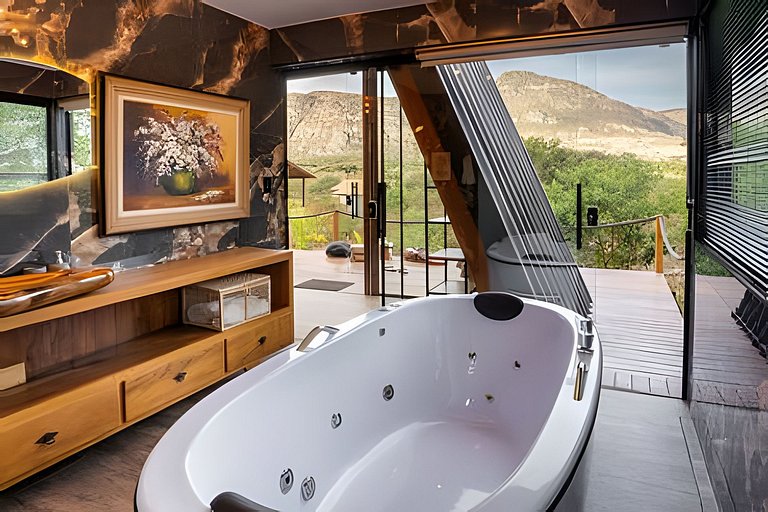 Cabana Zé da Lapinha com fervedouro Jalapinha