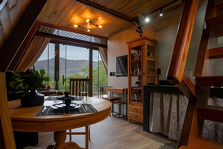 Cabana Zé da Lapinha com fervedouro Jalapinha