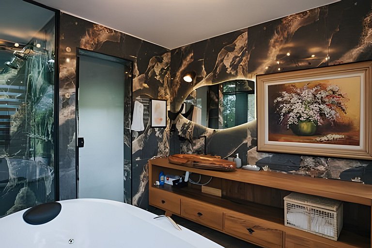 Cabana Zé da Lapinha com fervedouro Jalapinha